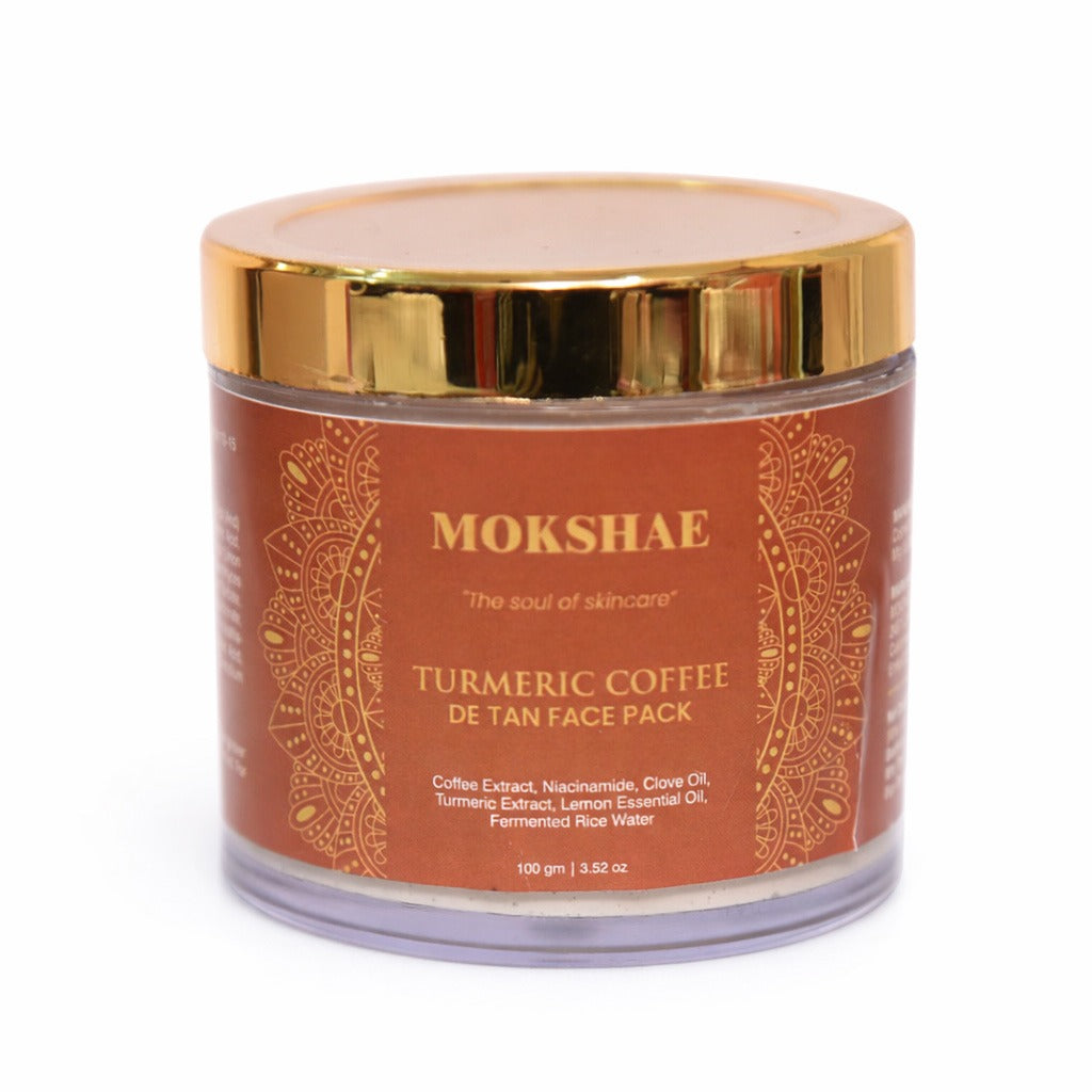 Turmeric Coffee De-Tan Face Pack
