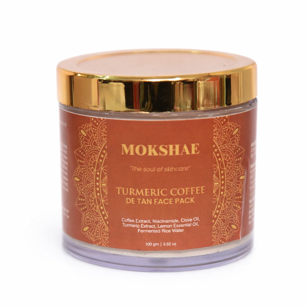 Turmeric Coffee De-Tan Face Pack